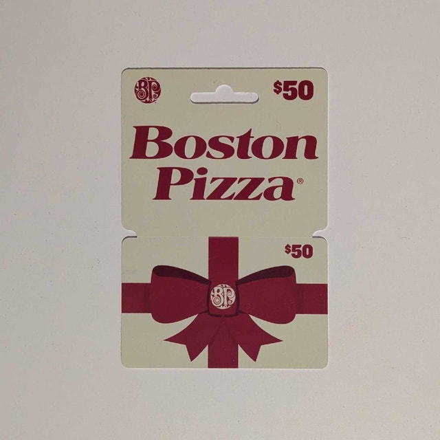 Boston Pizza Gift Card