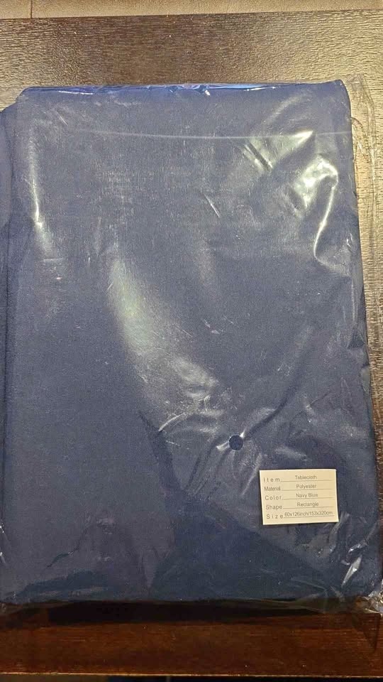 Navy Blue Tablecloth (new)