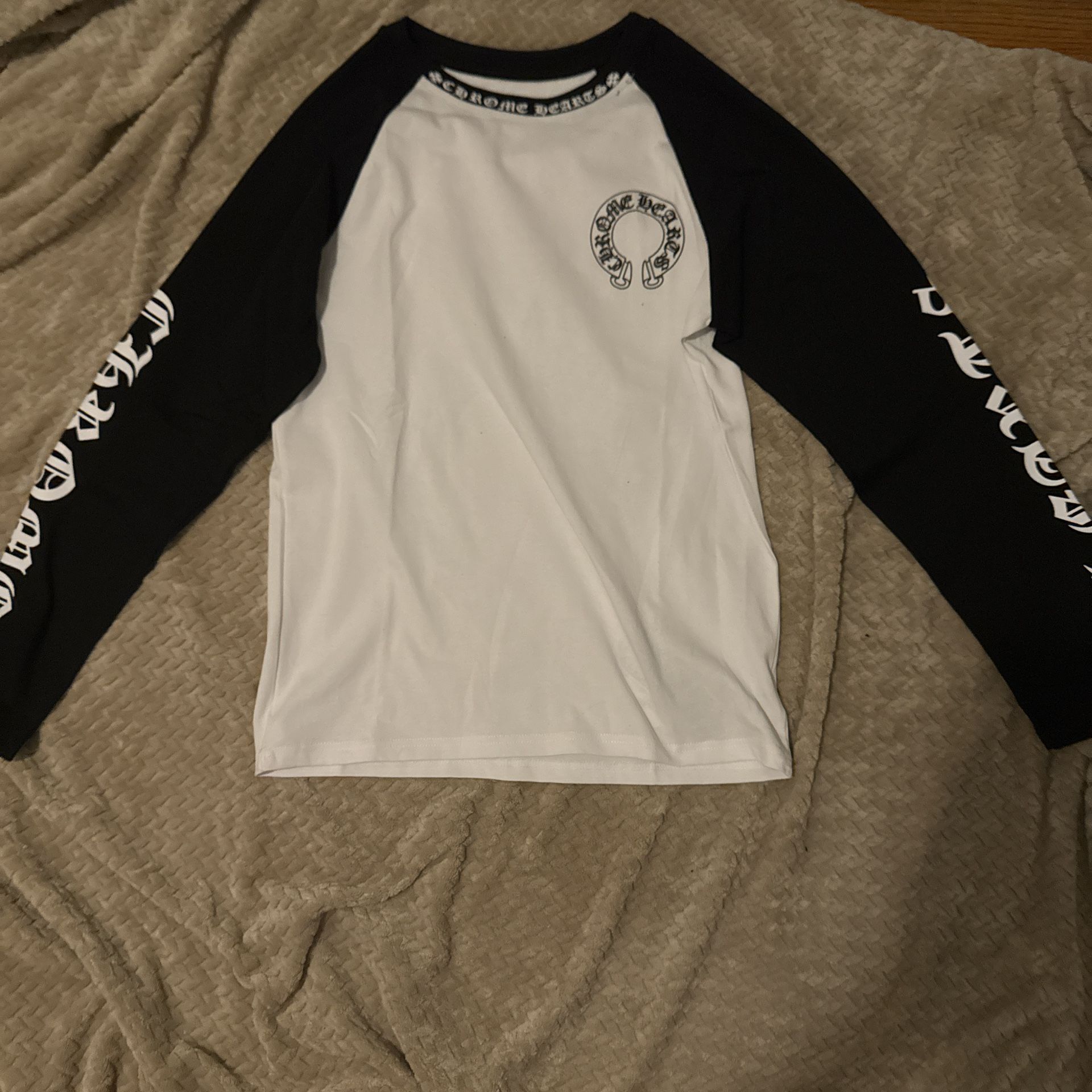 Chrome Hearts White Nd Black Longsleeve (I GOT RECIEPT)