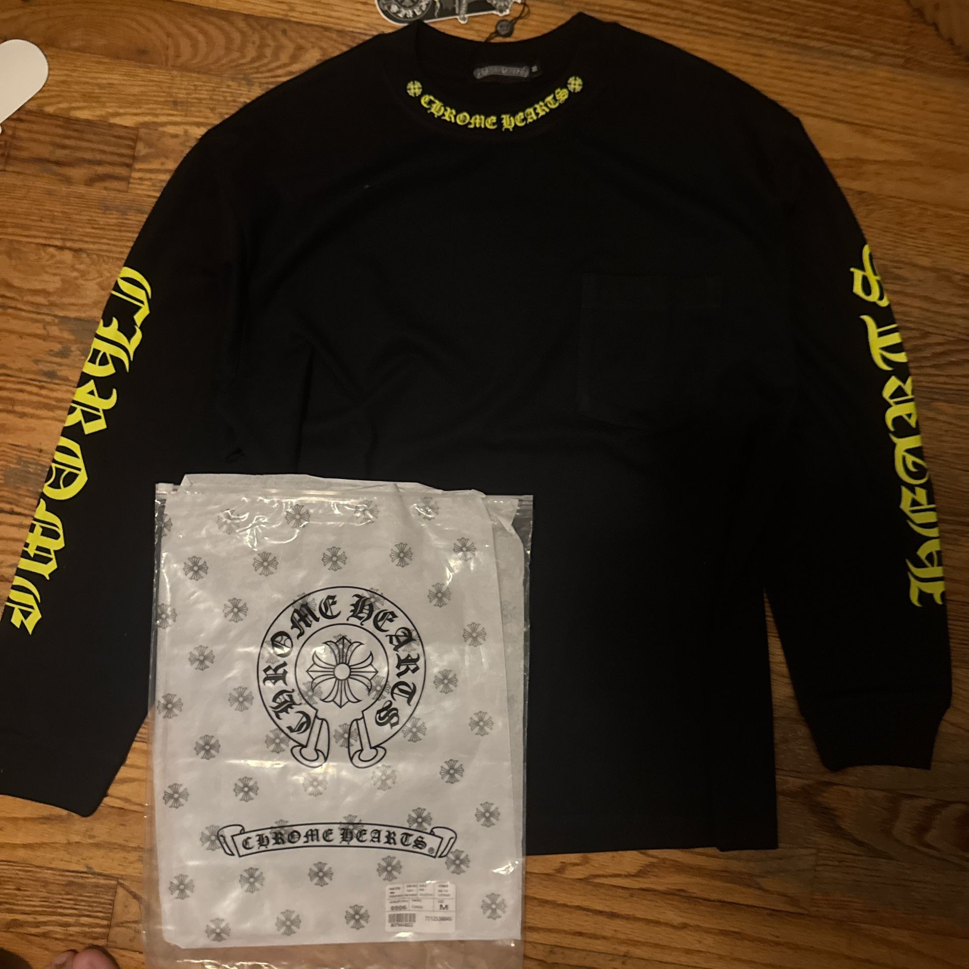Chrome Hearts Yellow (I GOT RECIEPT)