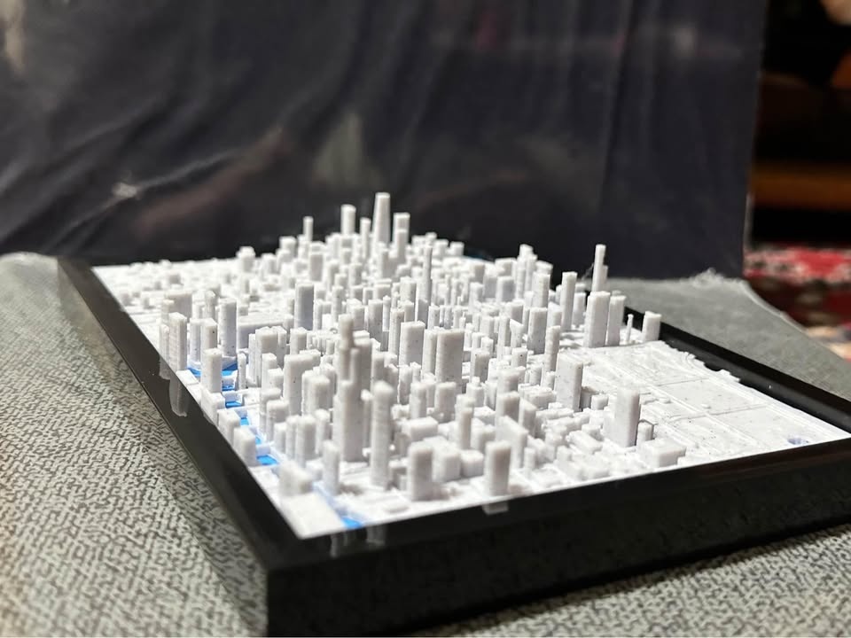 Chicago Skyline 3D Printed - photo 2