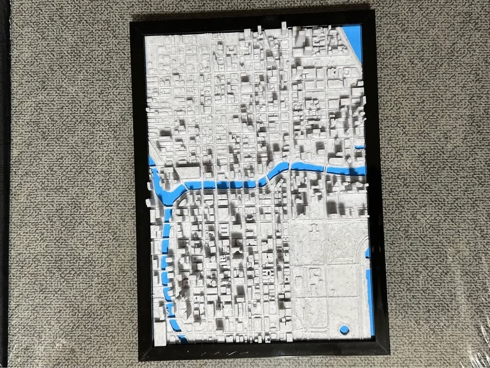 Chicago Skyline 3D Printed - photo 3