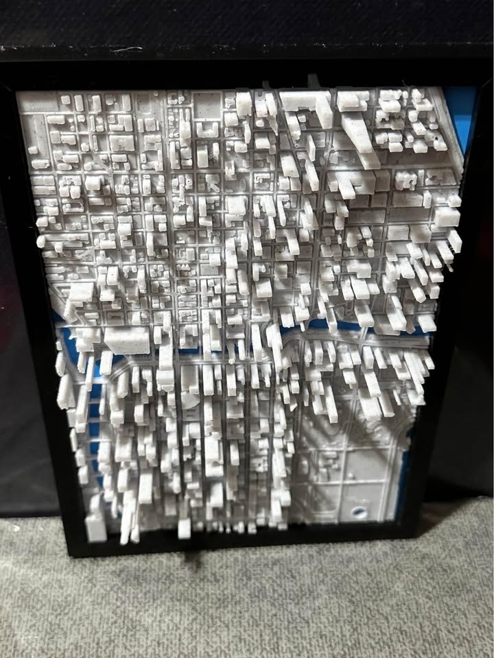 Chicago Skyline 3D Printed - photo 4