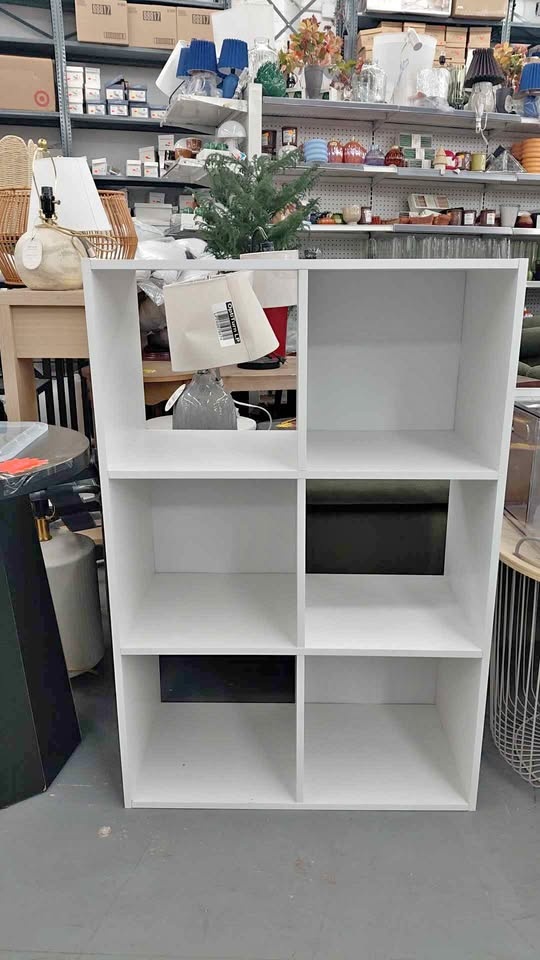 Brightroom 6-Cube Organizer - White