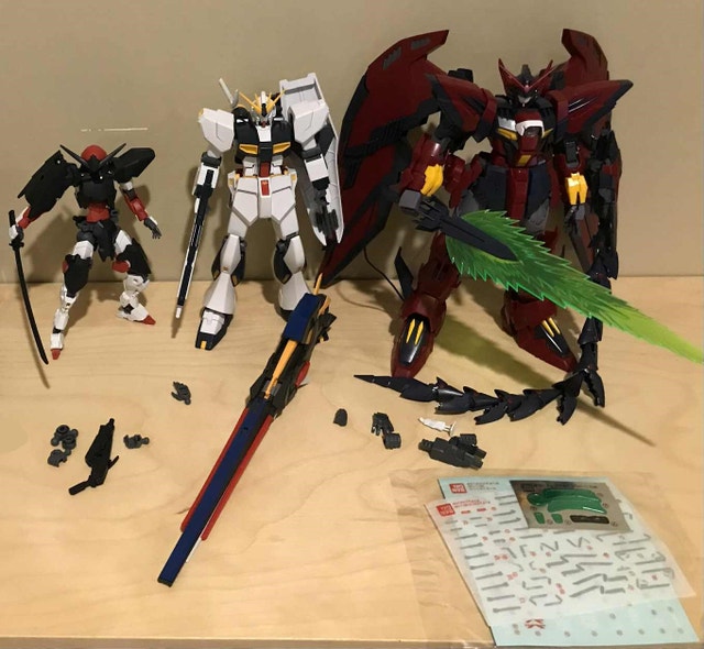 Built Gunpla / Figure Lot 1