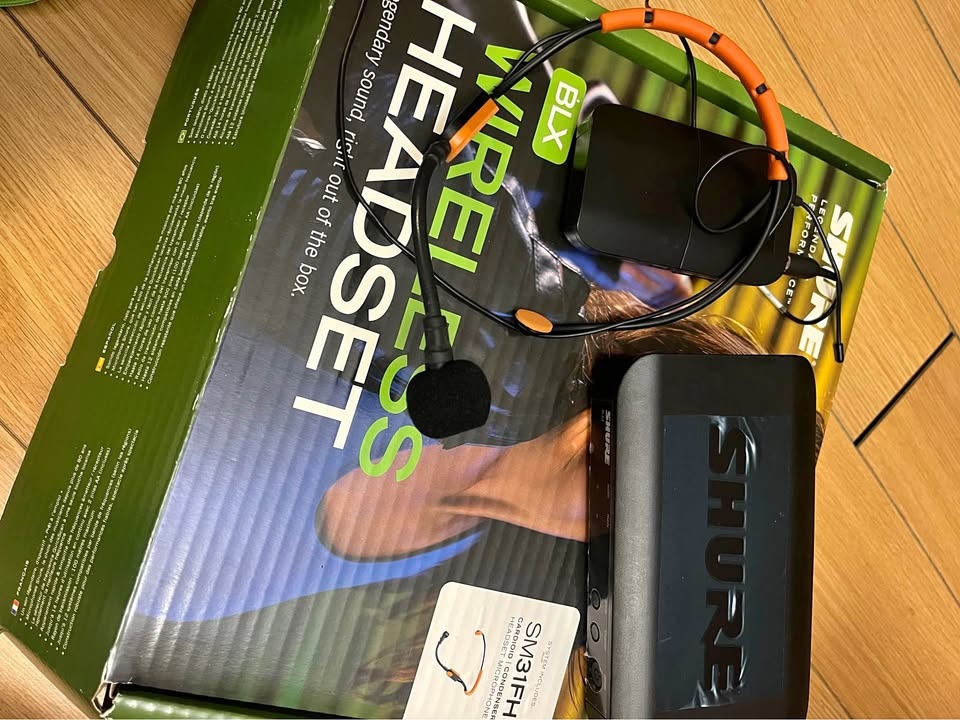 Shure wireless headset