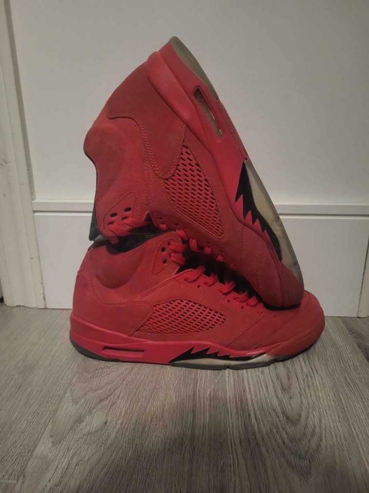 Jordan 5 Red Suede - photo 2