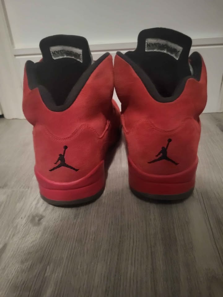 Jordan 5 Red Suede - photo 3