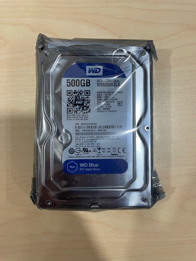 SATA Hard Drive 500GB Desktop