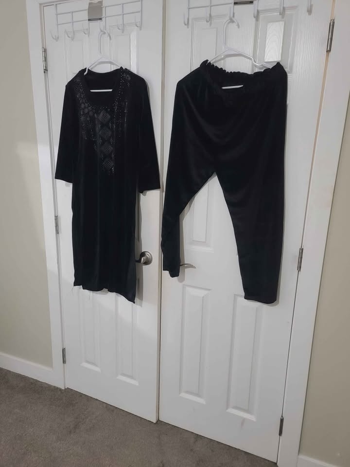 Velvet Kurta set / cord set for women (take both for $50) - photo 2