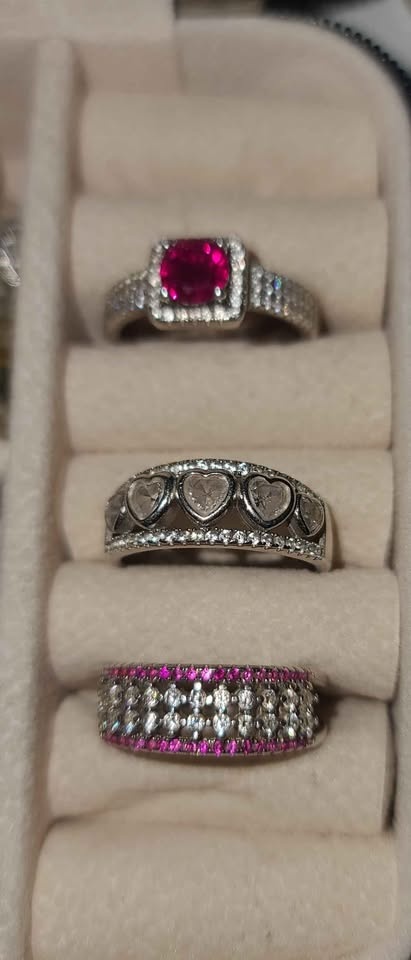 925 silver rings (size 7) - photo 2