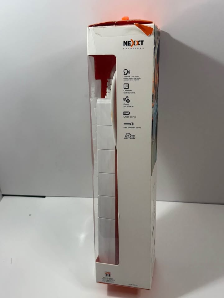 🔌 Nexxt Smart Wi-Fi Power Strip – 4 Outlets + 4 USB (NHP-E610) - photo 5