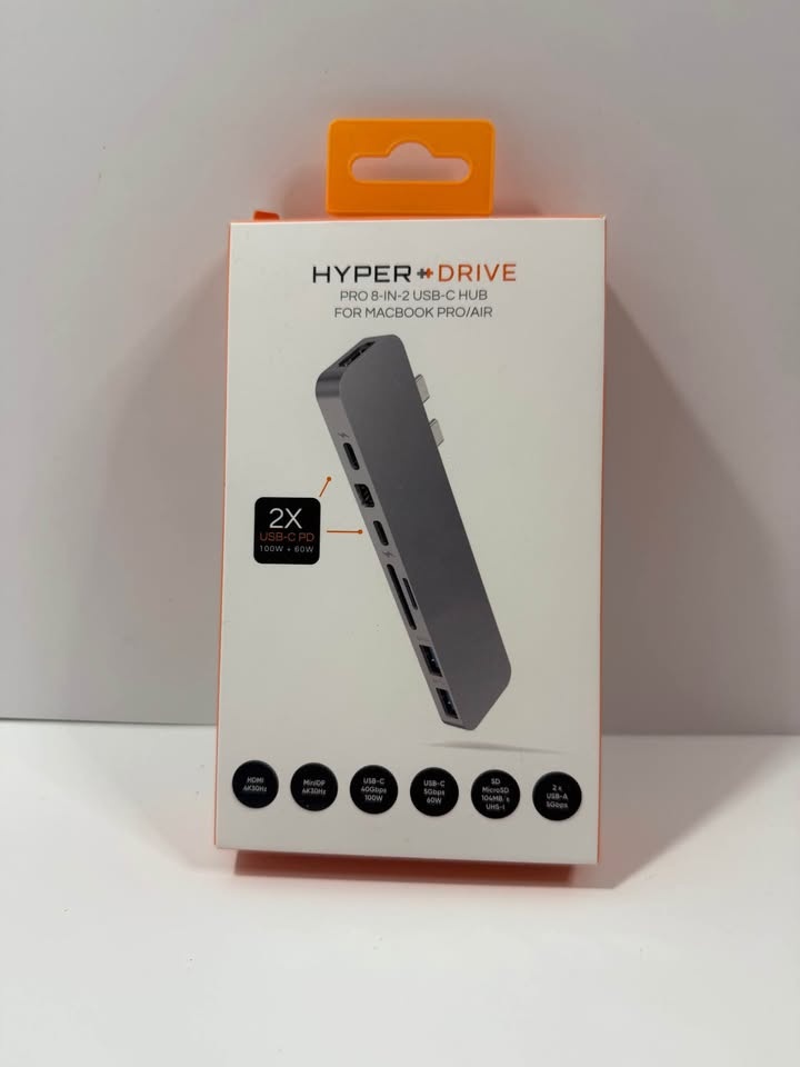HyperDrive Mac USB-C Hub - 8-in-2 Adapter for MacBook Pro & Air - photo 2