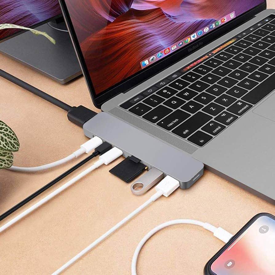 HyperDrive Mac USB-C Hub - 8-in-2 Adapter for MacBook Pro & Air - photo 4