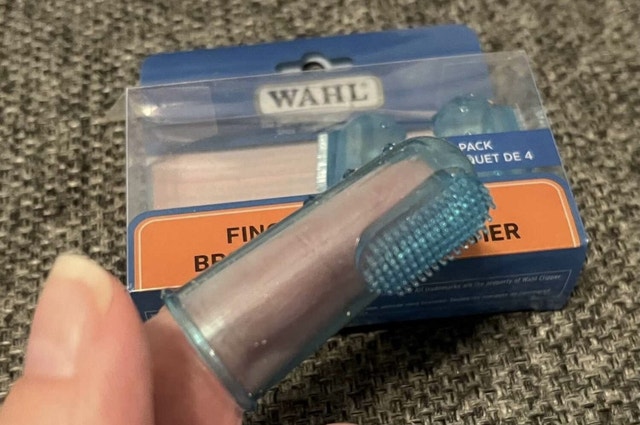 Dog Finger Toothbrush - photo 2