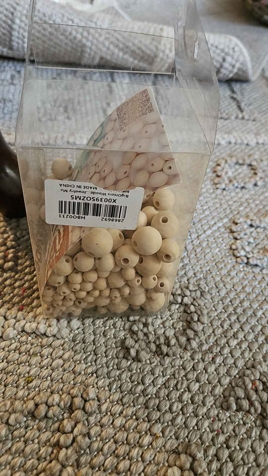 Dowel Rods, Beads & Macrame Threads (8 Rods) - photo 2