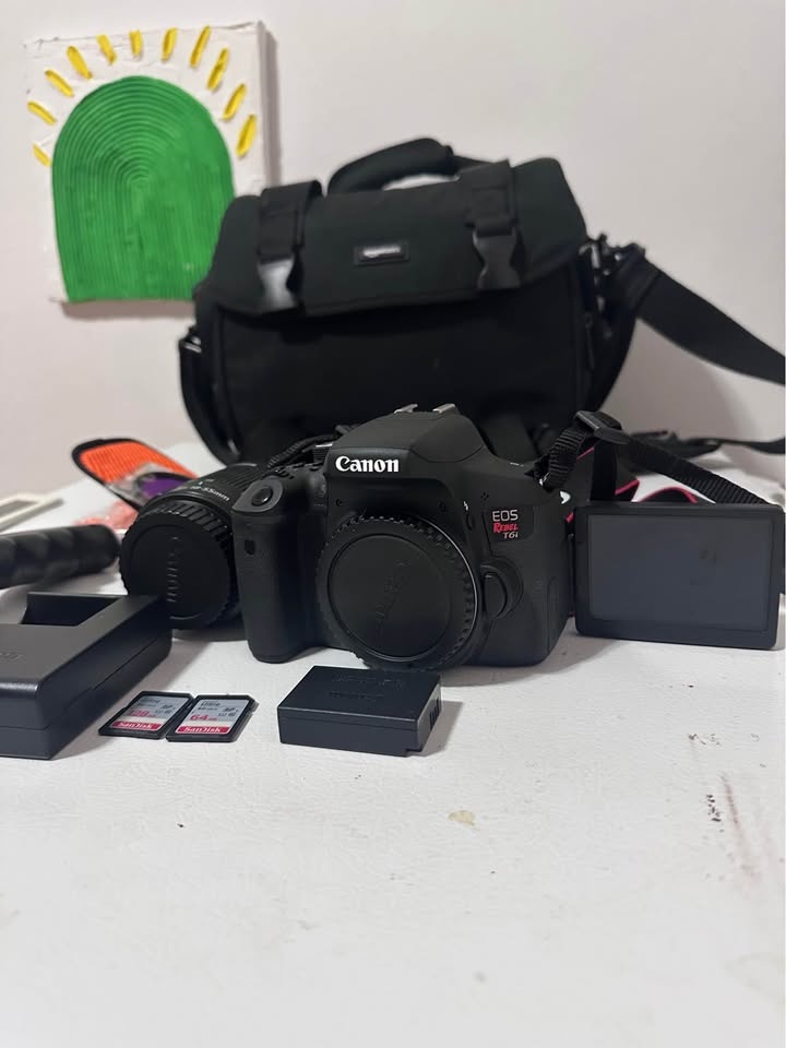 Canon t6i with accessories - photo 2