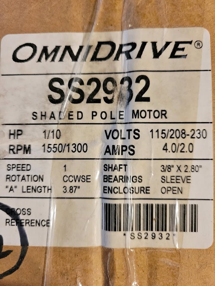 OmniDrive SS2932 motor