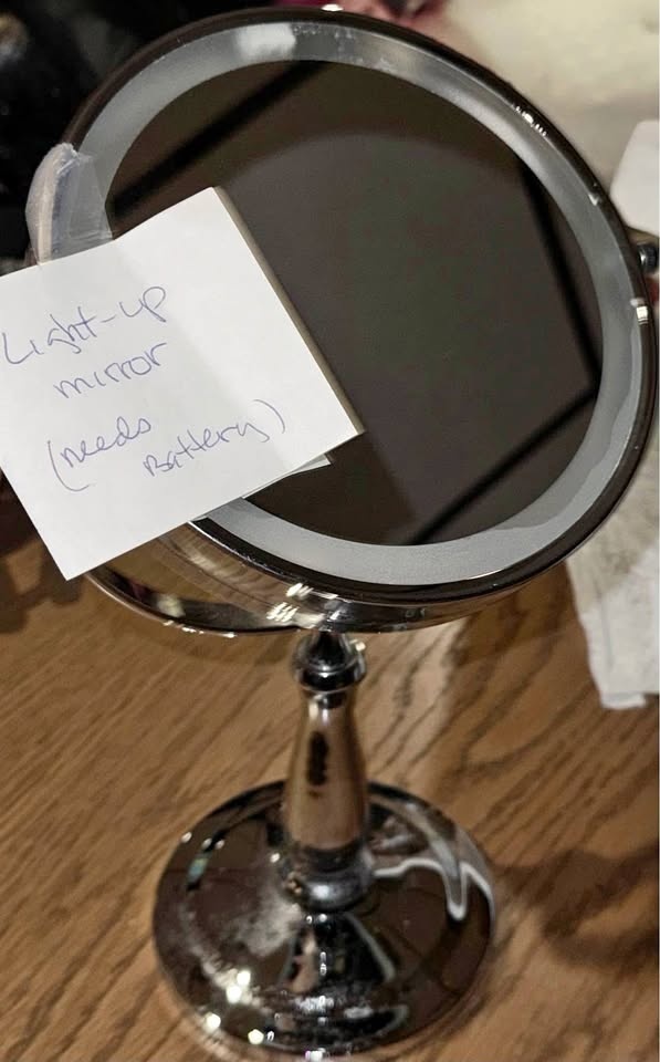 ring light makeup mirror