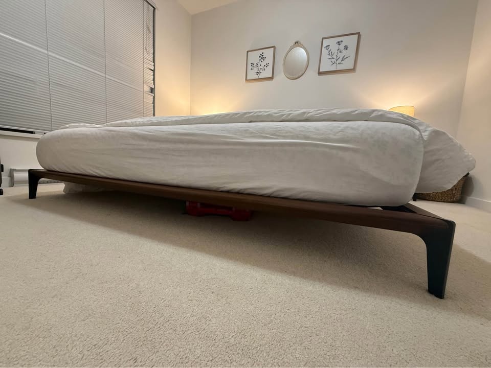 King Bed Frame (Structube PENDA) – Excellent Condition - photo 4