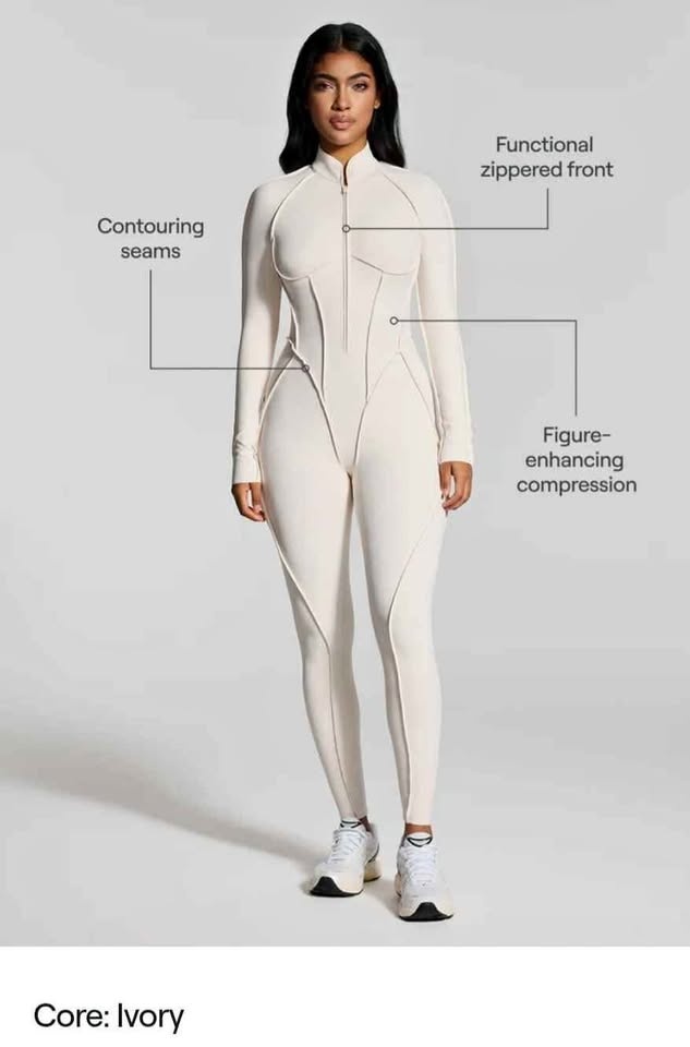 Better me full-length jumpsuit white size L