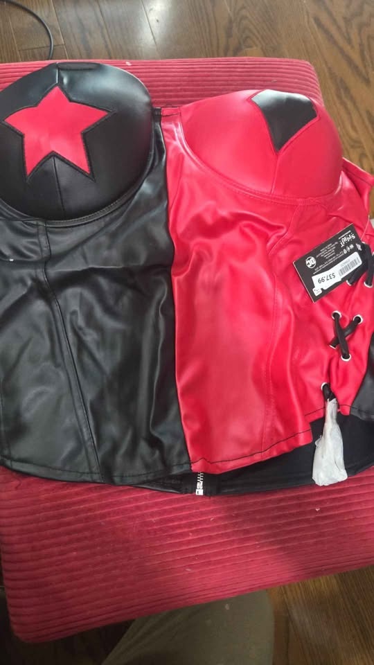 Harley quinn costume - top large spirit new with tag - photo 2