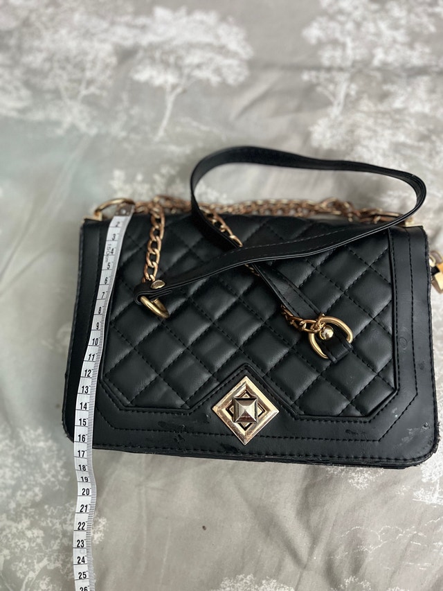 Quilted Black Purse