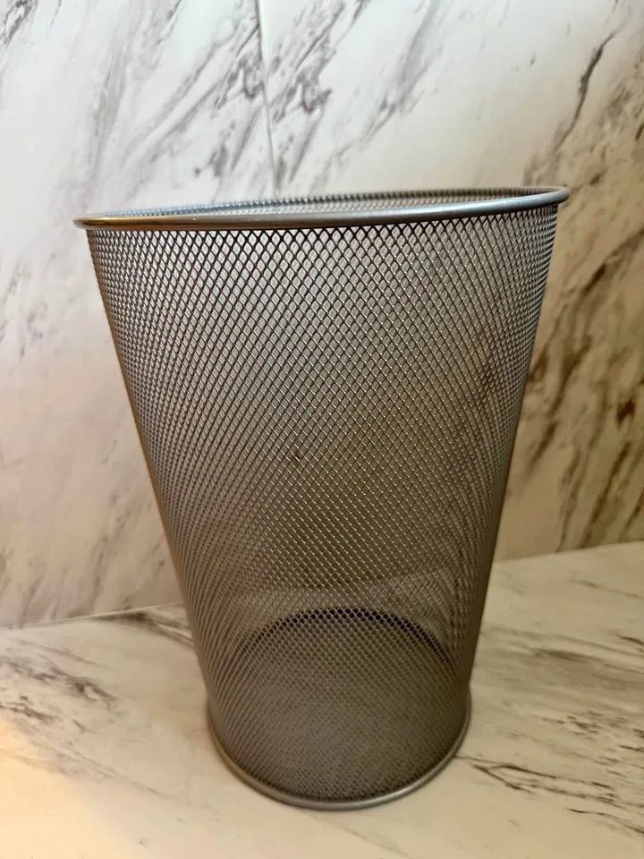 Mesh metal waste bin thumbnail