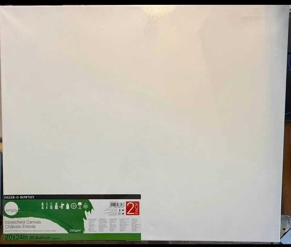 20x24 in stretched canvas - 2 pack image indicator(2)