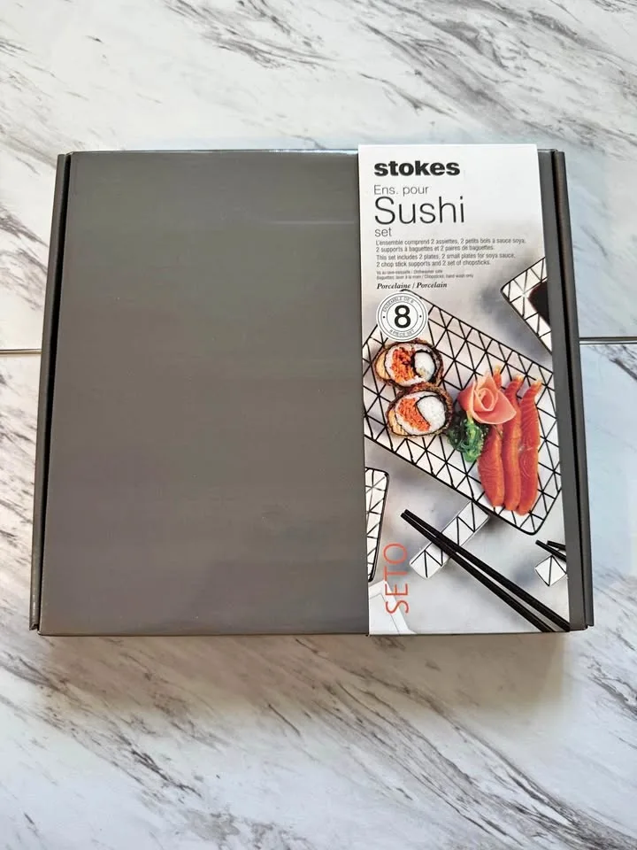 Sushi plate set - new thumbnail