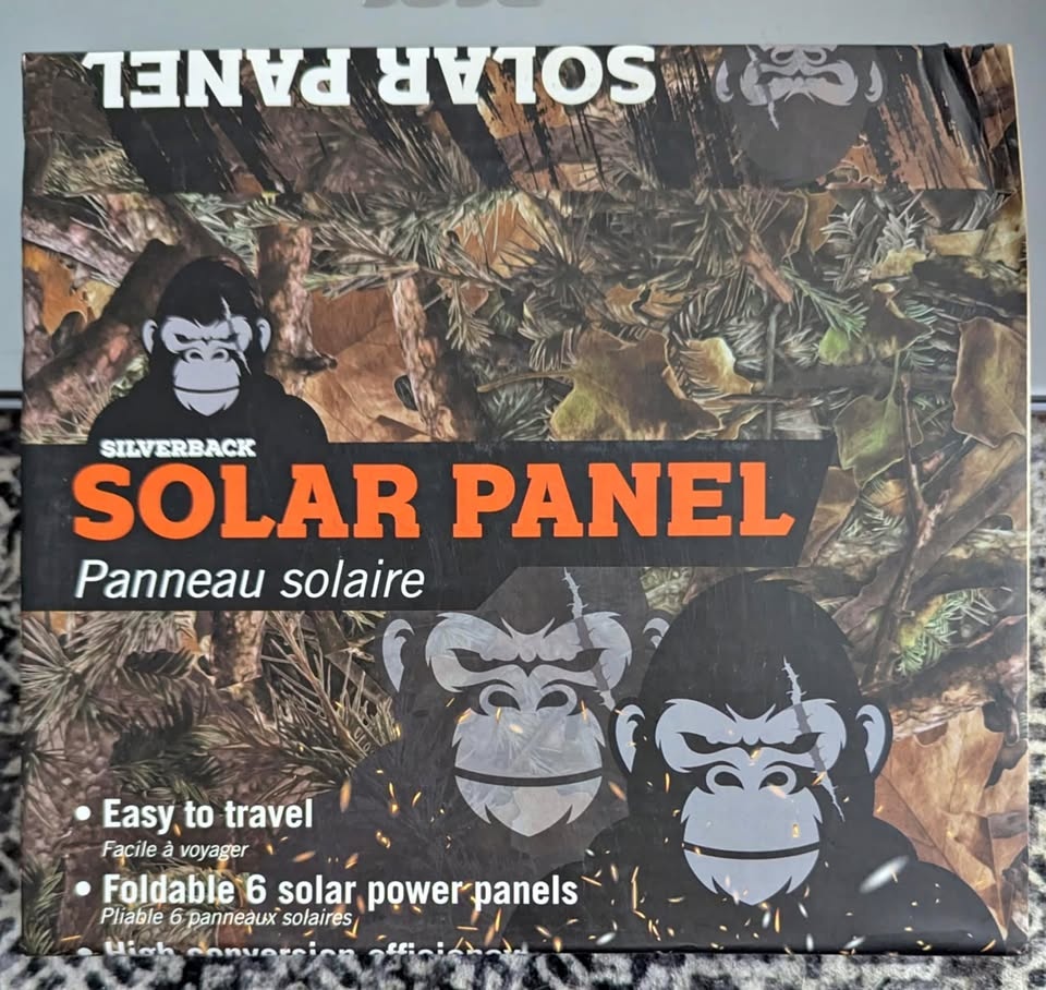 Silverback foldable solar panel - Brand new in box, 2 avail