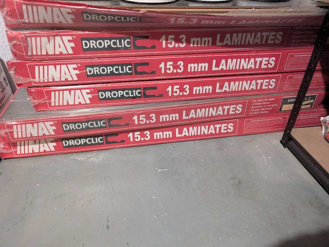 80 sqft of 15.3mm laminate flooring. brand new in box. - photo 2