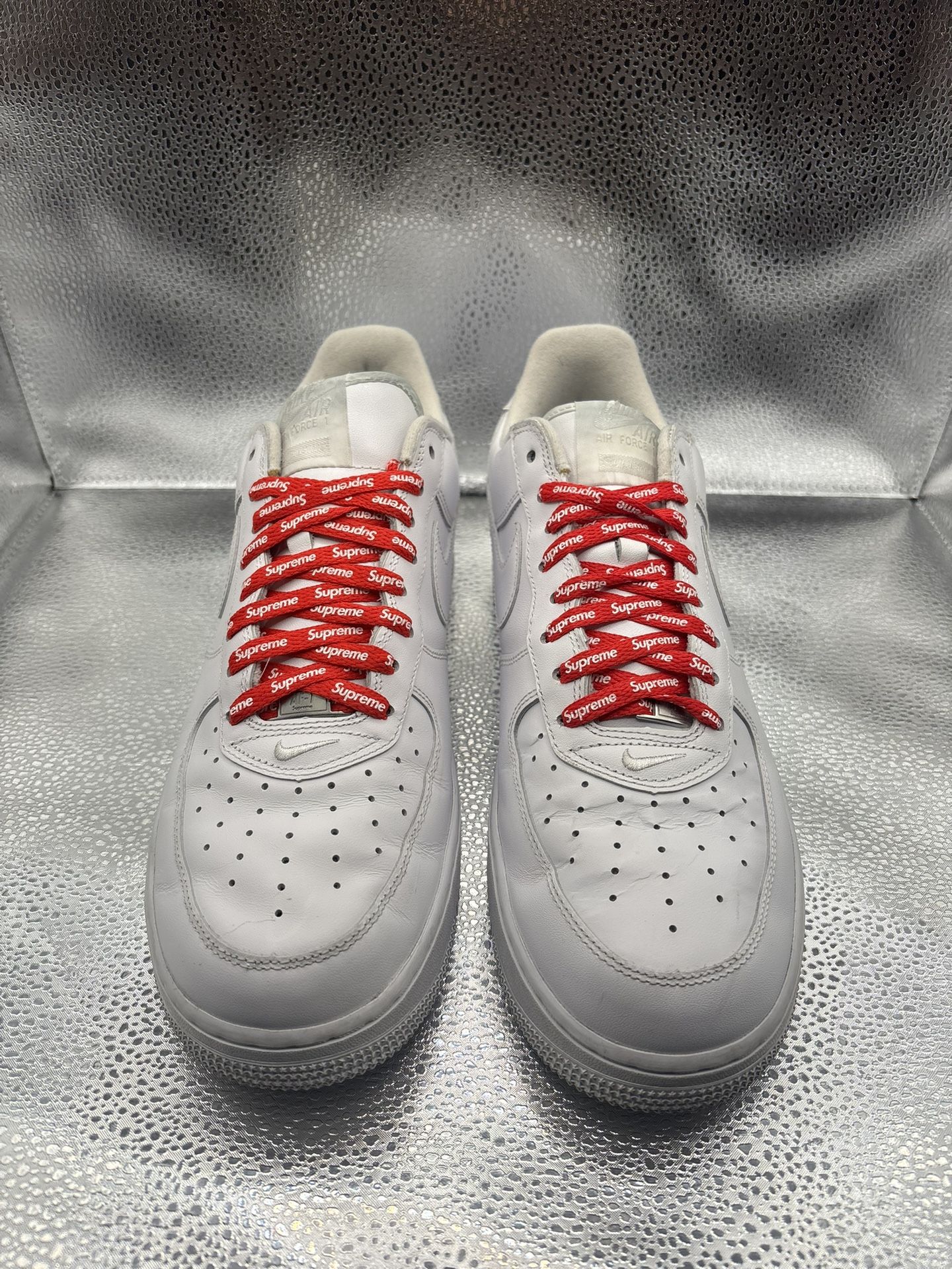 Nike Air Force 1 Low Supreme White - photo 2
