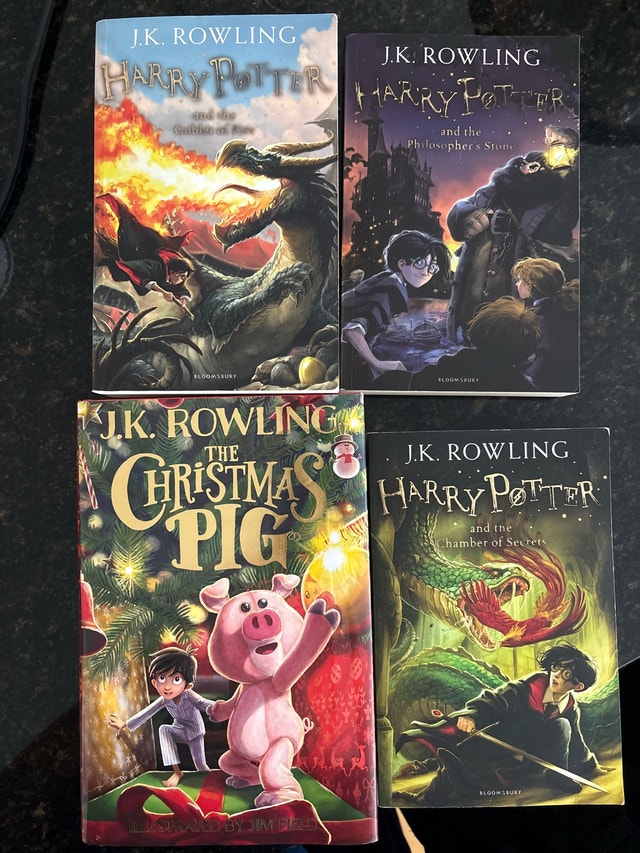 J.K Rowling book