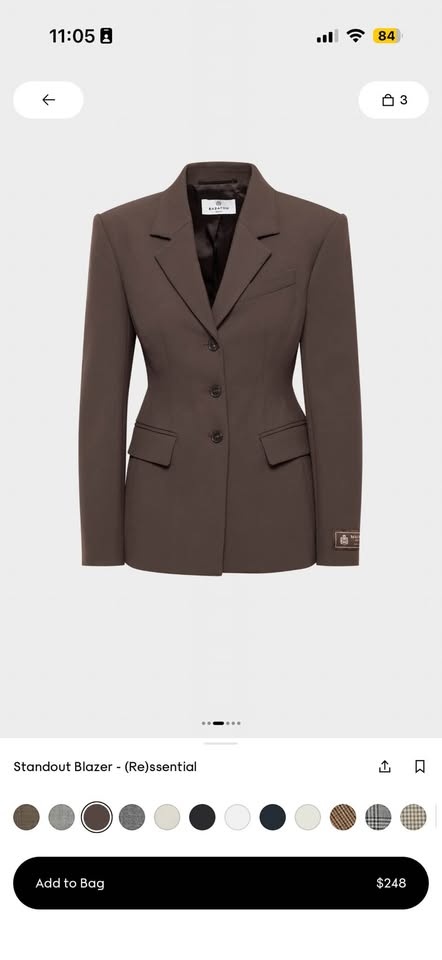 Aritzia Standout Blazer Size 0 NWT - photo 4