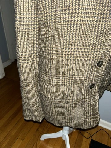 Lauren Ralph Lauren Equestrian Blazer Plaid Wool Sz 12 - photo 2