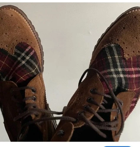 Bruno Magli Oxfords Boot Shoes Size 10 M Italy Leather - photo 2