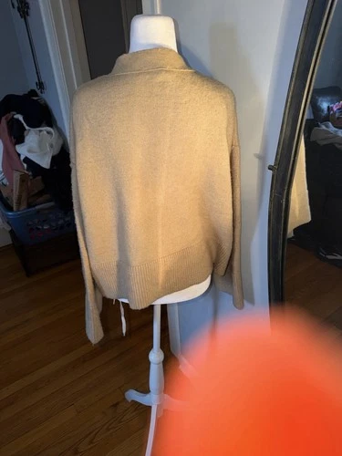 June Hudson Cozy Tan Button-Up Women's Sweater - photo 3