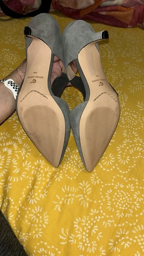 Corso Como beige Suede Heels Women's Size 10 Shoes - photo 5