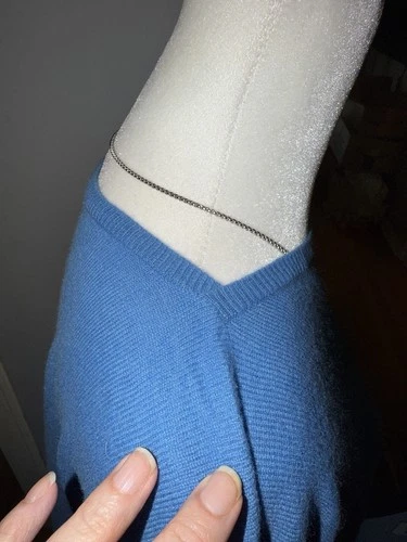 Vince 100% Cashmere Azure Pullover Top Size M - photo 4