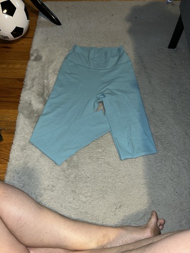 Victoria's Secret Sky Blue Leggings Size XL