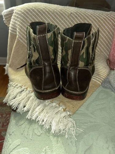 Ferro Aldo Brown Camo Men's Boots Size 12 - photo 5