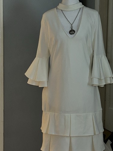Alexia Admor Dress OFF White Boston Proper SZ 10 NEW - photo 5