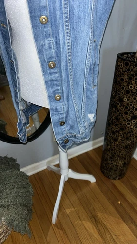 Boohoo Biker-Style Vest - XS - photo 3
