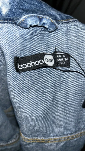 Boohoo Biker-Style Vest - XS - photo 4