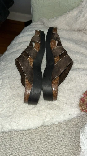 Mountain Colorado Women's Sandals Brown Leather Size 6.5 - photo 5