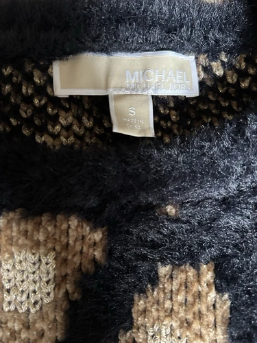 Michael Kors animal print sweater size medium - photo 2