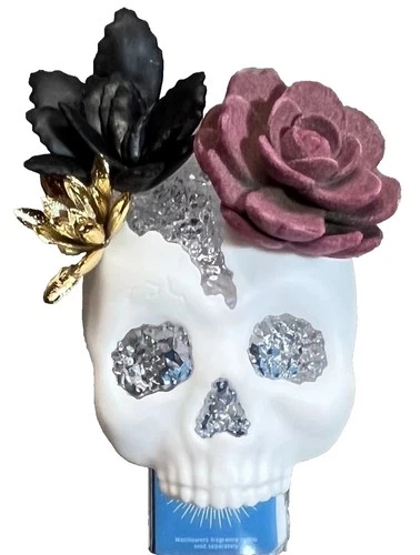 New Succulent Skull Nightlight Wallflower Plug In By Bath & Body