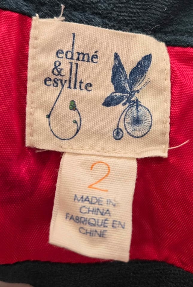 Silk Dress by edmé & esyllte, Size 2 - photo 3