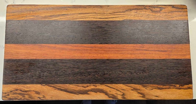Gorgeous premium wood cutting charcuterieboard
